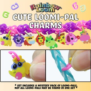 Foto 4 | Foto 4 | Mega Set Combinado Toy Rainbow Loom Loomi-pals Que Brillan En La Oscuridad - Venta Internacional.