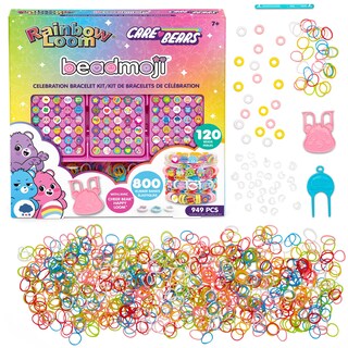 Foto 2 | Foto 2 | Kit De Pulseras Rainbow Loom Beadmoji Care Bears Con 949 Piezas - Venta Internacional.