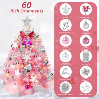Foto 2 | Foto 2 | Árbol De Navidad Neten De 2 Pies Con 60 Luces Led Y 8 Modos De Iluminación - Venta Internacional.