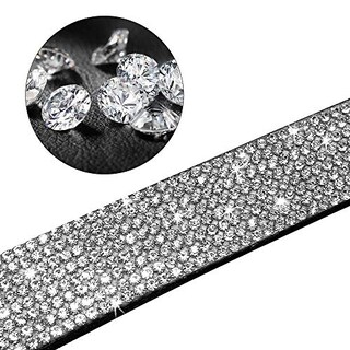 Foto 3 | Foto 3 | Collar De Perro Haoyueer De Piel De Gamuza Suave Con Diamantes De Imitación Para Mascotas - Venta Internacional.