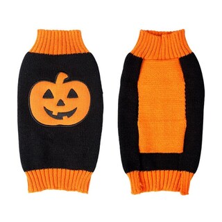 Foto 4 | Foto 4 | Pet Clothes Bobibi Suéter De Halloween Con Forma De Calabaza Para Gato Y Perro - Venta Internacional.