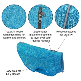 Foto 2 | Foto 2 | Jersey Para Perro Kurgo Core Con Forro Polar Para Clima Frío Talla Xs - Venta Internacional.