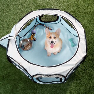 Foto 2 | Foto 2 | Caseta Plegable Pet Playpen Petmaker De 33 X 15 Cm Para Mascotas De Hasta 11 Kg - Venta Internacional.