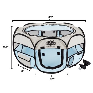 Foto 3 | Foto 3 | Caseta Plegable Pet Playpen Petmaker De 33 X 15 Cm Para Mascotas De Hasta 11 Kg - Venta Internacional.