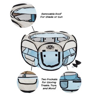 Foto 4 | Foto 4 | Caseta Plegable Pet Playpen Petmaker De 33 X 15 Cm Para Mascotas De Hasta 11 Kg - Venta Internacional.