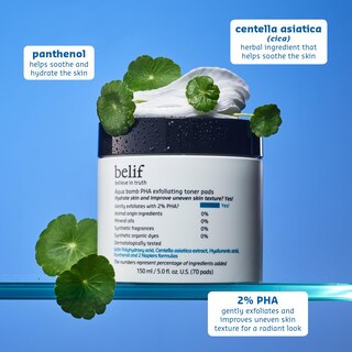 Foto 4 | Foto 4 | Almohadillas Tónicas Belif Aqua Bomb Pha Exfoliantes Con 2% De Pha Para El Cuidado De La Piel Coreano - Venta Internacional.