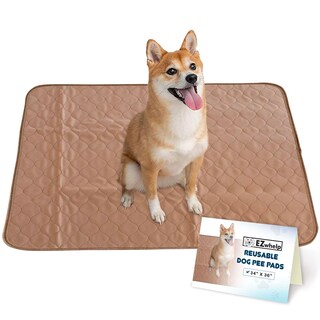 Foto 1 | Foto 1 | Almohadillas Reutilizables Para Orinar Para Perros Ezwhelp  Impermeables  36 X 34 Cm - Venta Internacional.