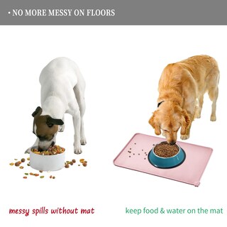 Foto 7 | Foto 7 | Alfombrilla De Alimentación Para Mascotas Reopet Impermeable Con Bordes Altos - Venta Internacional.