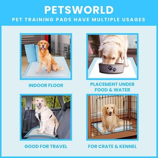 Foto 5 | Foto 5 | Almohadillas De Entrenamiento Para Cachorros Petsworld 100 Unidades 76 X 91 Cm Superabsorbentes - Venta Internacional.