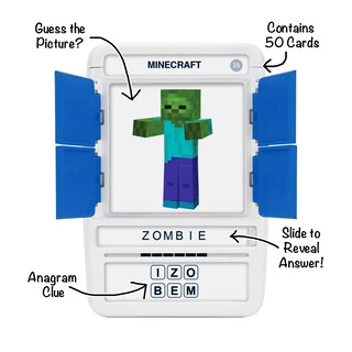 Foto 2 | Foto 2 | Guía No Oficial De Minecraft De Flash Cards 100 Pics Con Funda - Venta Internacional.