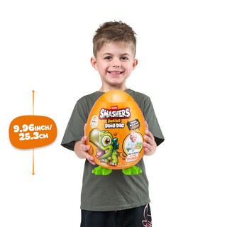 Foto 4 | Foto 4 | Juguete Dino Dig Zuru Smashers Junior Raptor Con Más De 12 Sorpresas Y Más De 3 - Venta Internacional.