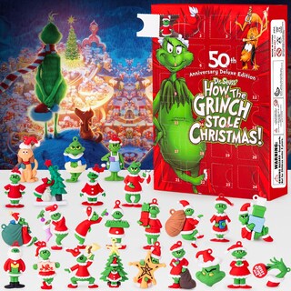 Foto 1 | Foto 1 | Calendario De Adviento Navideño Slirycnie 2024 Con 24 Figuras De Muñecas - Venta Internacional.