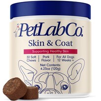 Dog Chew Petlab Co. Piel Y Pelo Con Ácidos Grasos Y Vitaminas - Venta Internacional.