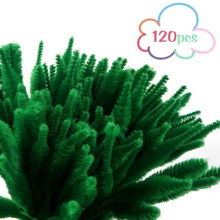 Foto 3 | Foto 3 | Limpiapipas Taob De Craft Supplies Color Verde Tallos De Chenilla 30 Cm - Venta Internacional.