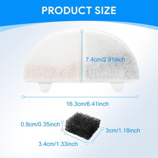 Foto 6 | Foto 6 | Filtro De Repuesto Para Fuente De Agua Myfatboss Wf20/cf20 Paquete De 6 - Venta Internacional.