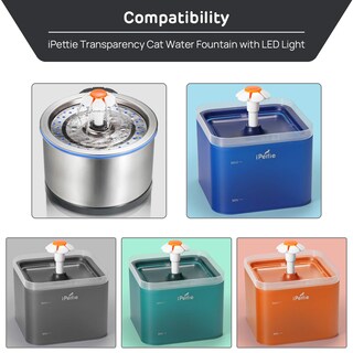 Foto 2 | Foto 2 | Filtros De Carbono Para Fuentes De Agua Ipettie Ip-670-f4 Para Gatos - Venta Internacional.