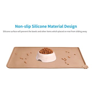 Foto 2 | Foto 2 | Alfombrilla De Alimentación Para Mascotas Audwud De Silicona Impermeable Para Perros Y Gatos - Venta Internacional.