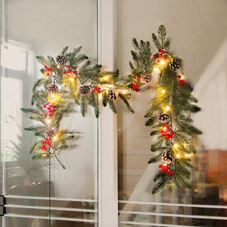 Foto 5 | Foto 5 | Guirnalda Navideña Hongboli De 1 8 M Con 25 Luces Led Y 8 Modos - Venta Internacional.