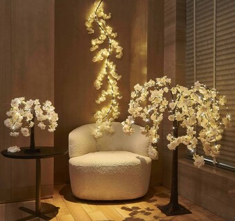 Foto 4 | Foto 4 | Guirnalda De Flores De Cerezo Con Luces Litbloom 96 Guirnaldas De Luces - Venta Internacional.