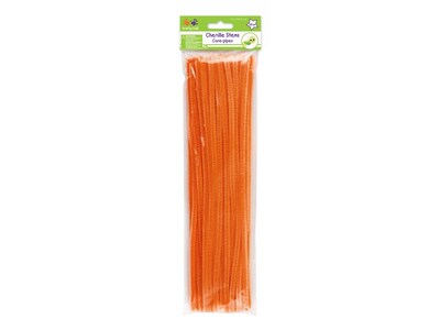 Foto 1 | Foto 1 | Tallos De Chenilla Krafty Kids De 6 Mm X 12 Cm Color Naranja (paquete De 40) - Venta Internacional.