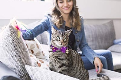 Foto 7 | Foto 7 | Estapiata Con Cuello De Gato Diseño De Luna Y Corbata De Moño - Venta Internacional.