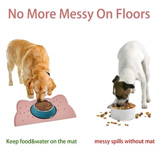 Foto 3 | Foto 3 | Alfombrilla De Silicona Para Comida Para Gatos Antideslizante Impermeable - Venta Internacional.