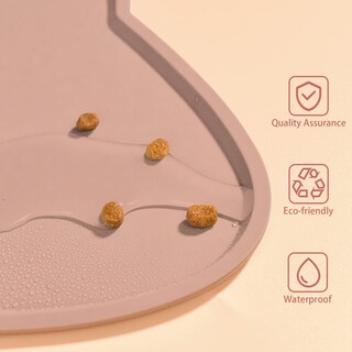 Foto 4 | Foto 4 | Alfombrilla De Silicona Para Comida Para Gatos Antideslizante Impermeable - Venta Internacional.