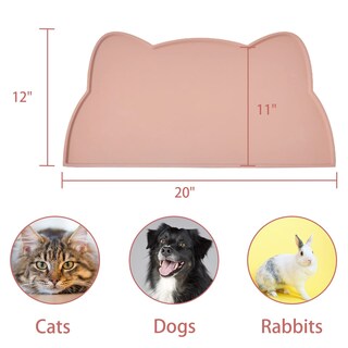 Foto 2 | Foto 2 | Alfombrilla Tokayife De Silicona Antideslizante E Impermeable Para Gatos 52 X 30 Cm - Venta Internacional.