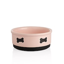 Plato De Comida Para Perros De Cerámica Sweejar Bone Pattern 1 Litro Para Perros Medianos - Venta Internacional.