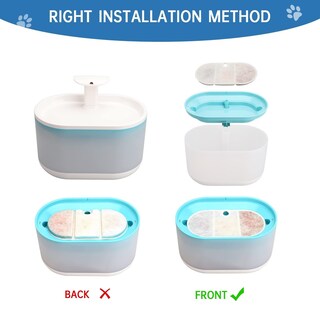 Foto 5 | Foto 5 | Filtros De Repuesto Para Fuentes De Agua Cat Samanija Paquete De 10 - Venta Internacional.