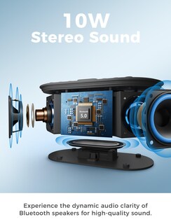 Foto 4 | Foto 4 | Alarm Clock Radio Odokee Con Cargador Inalámbrico Y Altavoz Bluetooth - Venta Internacional.