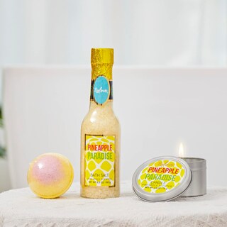 Foto 4 | Foto 4 | Set De Baño # Bfflove Para Mujer Con Vela Aromática Y Aceite Esencial - Venta Internacional.