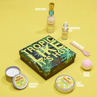 Foto 5 | Foto 5 | Set De Baño # Bfflove Para Mujer Con Vela Aromática Y Aceite Esencial - Venta Internacional.