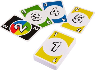 Foto 4 | Foto 4 | Set De Juego Mattel Games Uno Skip-bo Y Dos Con Caja De Almacenamiento - Venta Internacional.