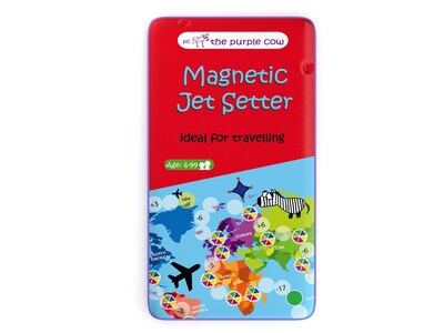 Foto 1 | Foto 1 | Caja De Juegos Magnética The Purple Cow Jet Setter Para Niños Y Adultos - Venta Internacional.