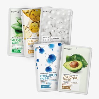 Foto 5 | Foto 5 | Mascarilla Eunyul Natural Pack 50 Con Aloe Colágeno Perla Etc. - Venta Internacional.