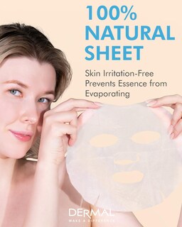 Foto 5 | Foto 5 | Mascarilla Facial Dermal Hialuronato Esencia De Colágeno 23g X 100 - Venta Internacional.
