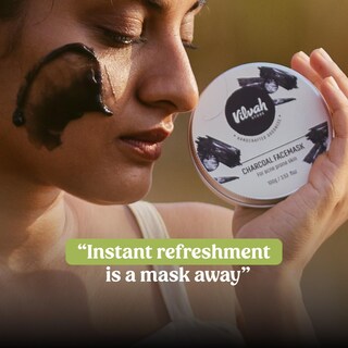 Foto 2 | Foto 2 | Mascarilla Facial Vilvah Store Charcoal Con Aloe Vera 100g - Venta Internacional.
