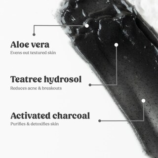 Foto 3 | Foto 3 | Mascarilla Facial Vilvah Store Charcoal Con Aloe Vera 100g - Venta Internacional.