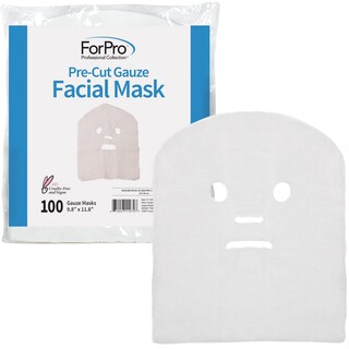 Foto 1 | Foto 1 | Mascarilla Facial De Gasa Forpro Professional Collection 100% Algodón - Venta Internacional.