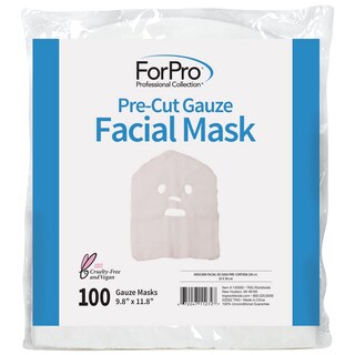 Foto 3 | Foto 3 | Mascarilla Facial De Gasa Forpro Professional Collection 100% Algodón - Venta Internacional.