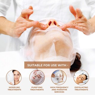 Foto 7 | Foto 7 | Mascarilla Facial De Gasa Forpro Professional Collection 100% Algodón - Venta Internacional.