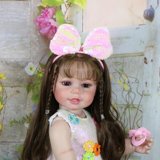 Foto 6 | Foto 6 | Muñeca Reborn Para Niños Pequeños Wawa-haokeai Sunday Best 55 Cm - Venta Internacional.