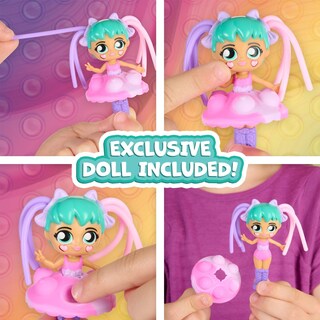 Foto 2 | Foto 2 | Desfile De Moda Playset Fashion Fidgets Con Muñeca Exclusiva - Venta Internacional.