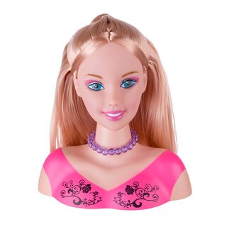 Foto 4 | Foto 4 | Cabeza De Muñeca Konhaof Para Peinado Y Maquillaje Con Accesorios - Venta Internacional.