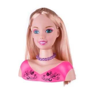 Foto 5 | Foto 5 | Cabeza De Muñeca Konhaof Para Peinado Y Maquillaje Con Accesorios - Venta Internacional.