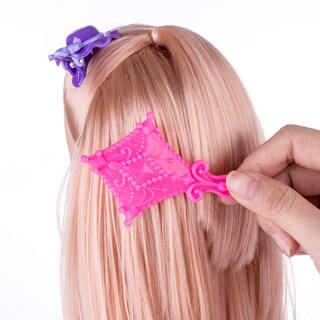 Foto 6 | Foto 6 | Cabeza De Muñeca Konhaof Para Peinado Y Maquillaje Con Accesorios - Venta Internacional.