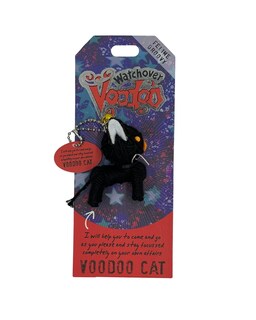 Foto 1 | Foto 1 | Llavero Watchover Voodoo Voodoo Cat De 7 62 Cm Hecho A Mano - Venta Internacional.