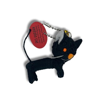Foto 2 | Foto 2 | Llavero Watchover Voodoo Voodoo Cat De 7 62 Cm Hecho A Mano - Venta Internacional.