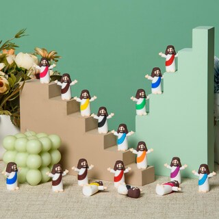 Foto 6 | Foto 6 | Figura Archcrtc Little Jesus 100 Unidades Pvc Multicolor 3 5 X 3 Cm - Venta Internacional.